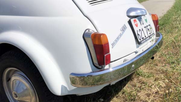 Location Fiat 500 pour demande en mariage Lausanne Vaud