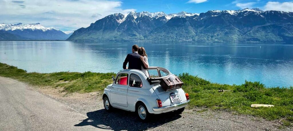 Mariage Fiat 500 Bianca